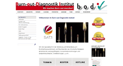 Desktop Screenshot of burn-out-muenchen.de
